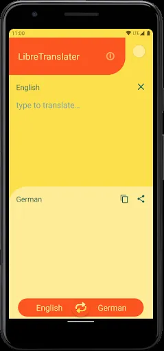 Capturas de pantalla de LibreTranslator