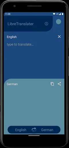 Capturas de pantalla de LibreTranslator