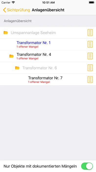 Ảnh chụp màn hình của ACOS NMS Mobile