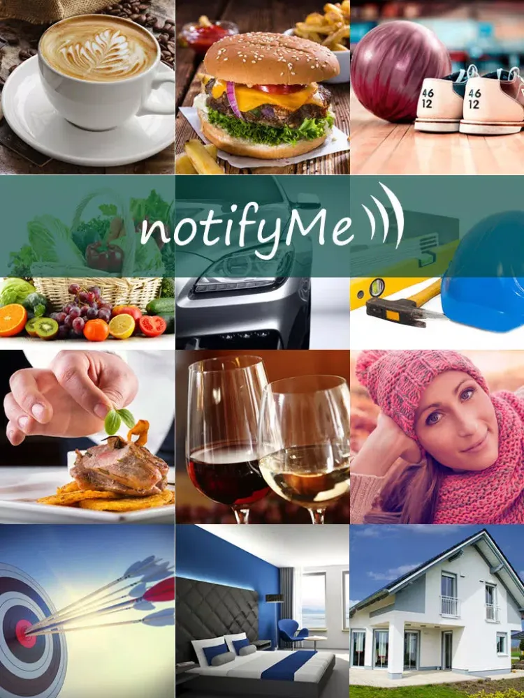 Screenshot di NotifyMe iPad