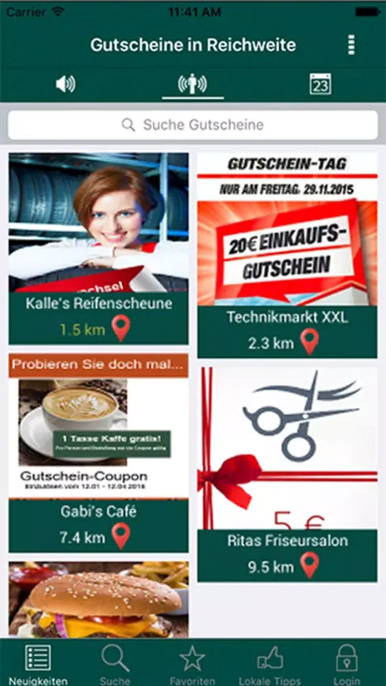 Screenshot di NotifyMe