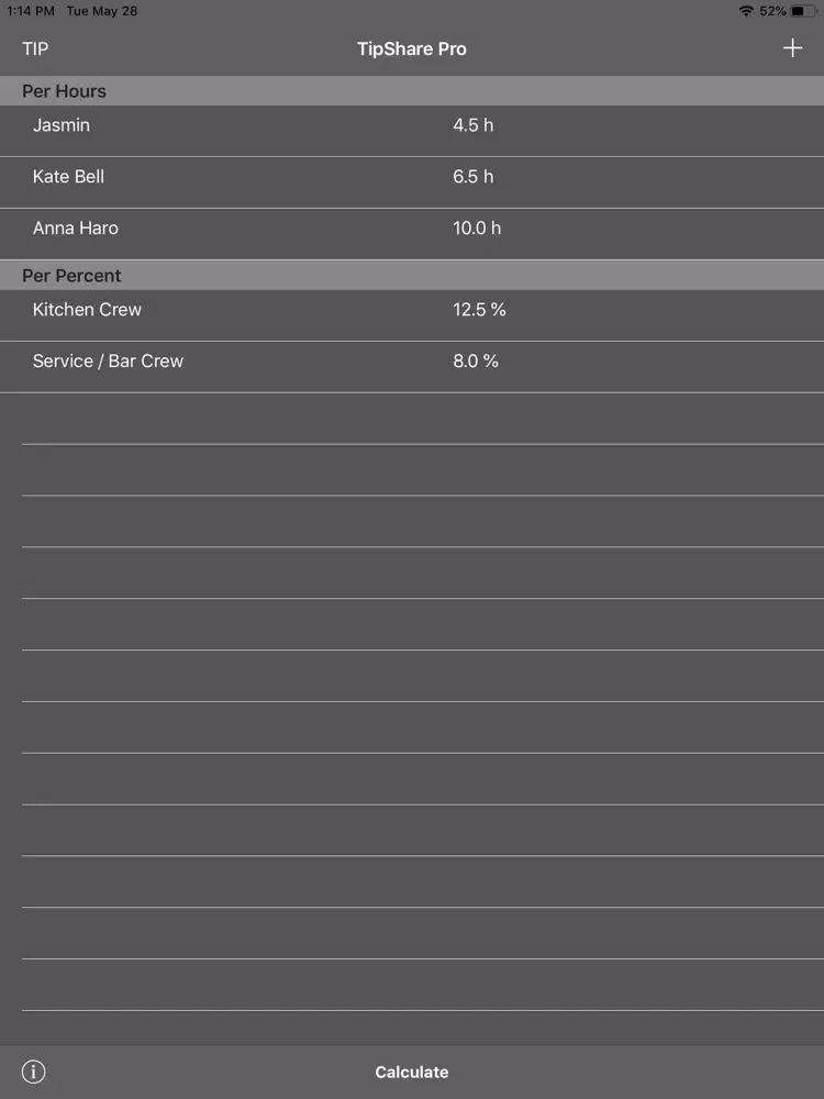 تصاویر TipShare Pro iPad 