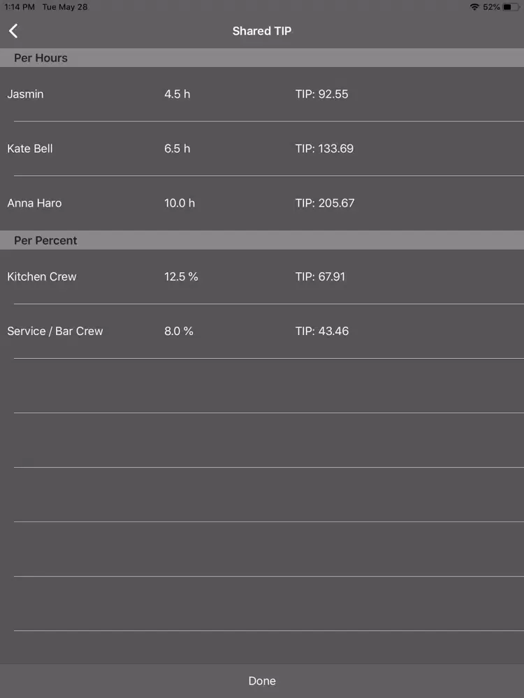 تصاویر TipShare Pro iPad 