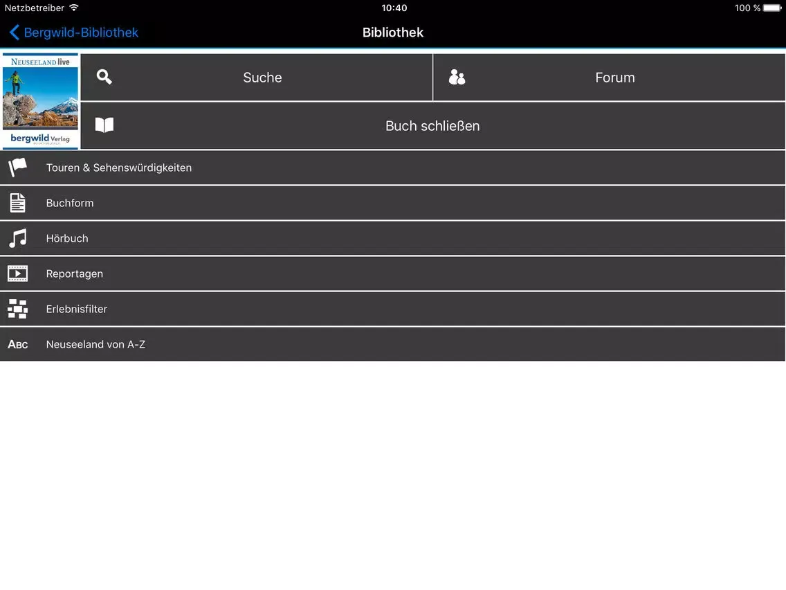 Screenshot di ComboBOOK iPad 