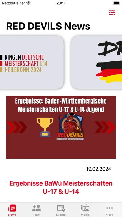 Tangkapan skrin RED DEVILS Heilbronn