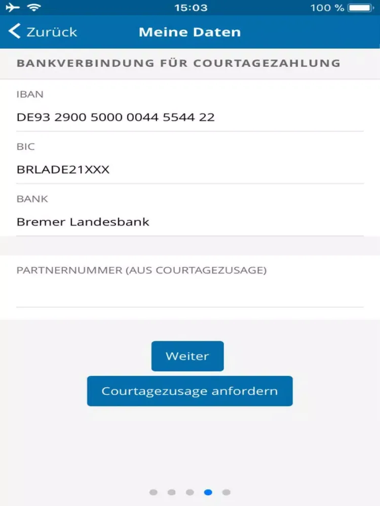 Mein Bestand iPad 應用截圖