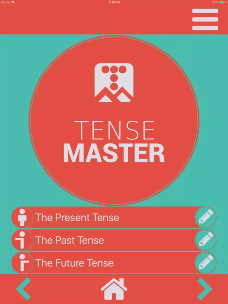 Tense Master iPad  スクリーンショット