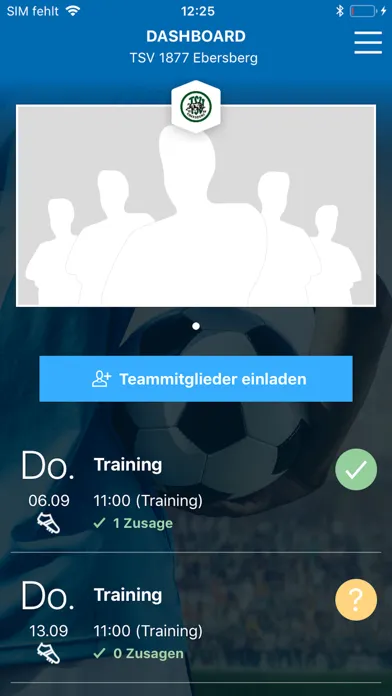 BFV-Team-App স্ক্রিনশট