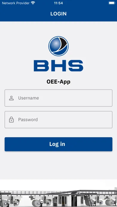 Скриншоты BHS OEE