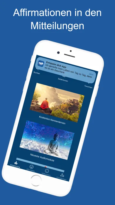 Entspann dich App Screenshots