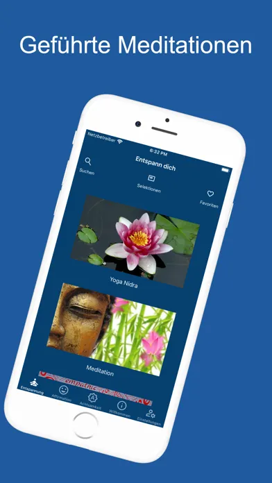 Entspann dich App Screenshots