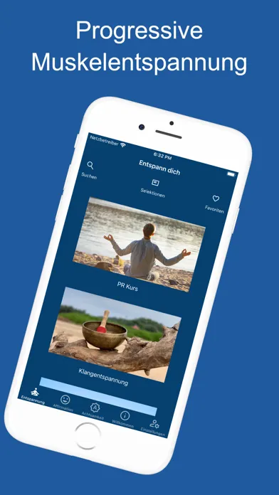 Entspann dich App Screenshots