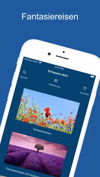 Entspann dich App Screenshots