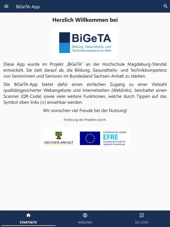 Screenshot di BiGeTA iPad 