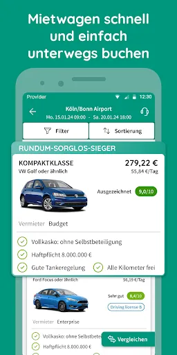 billiger-mietwagen.de应用截图