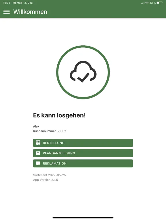 BODAN-Service-App iPad  Screenshots