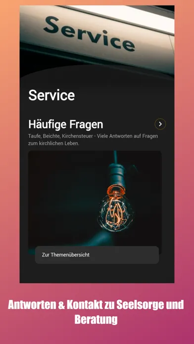 Capturas de pantalla de Bistum Würzburg