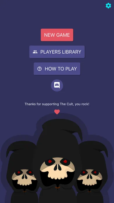 The Cult - Party game 스크린샷