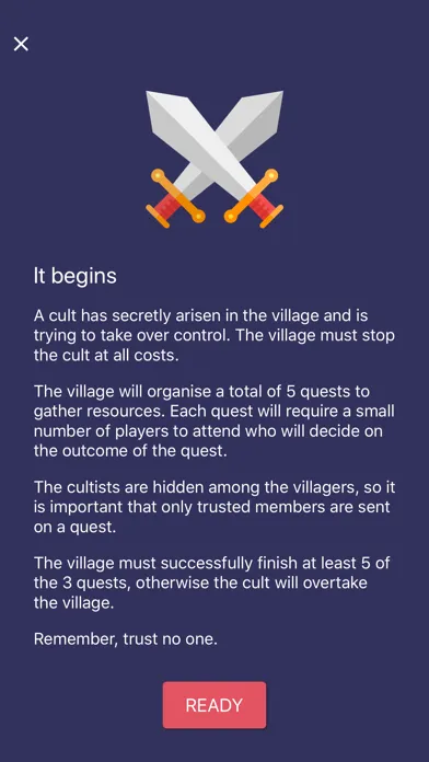 The Cult - Party game 스크린샷