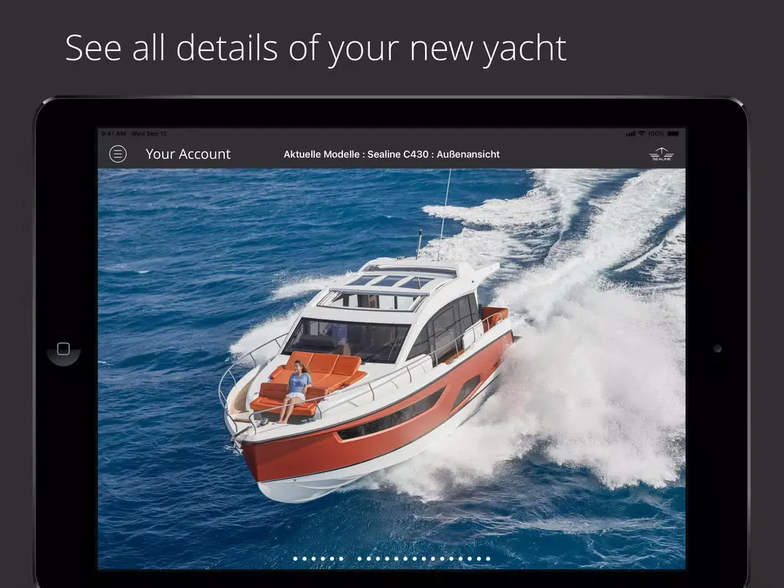 Sealine iPad  Screenshots