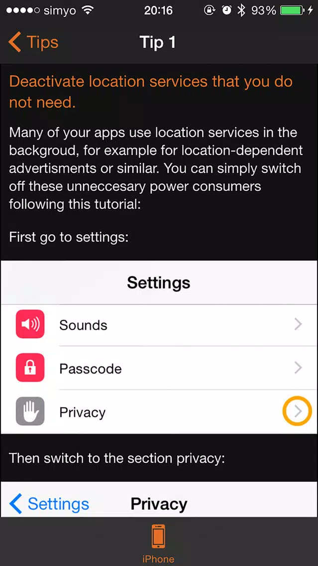 Phone Battery On WATCH應用截圖