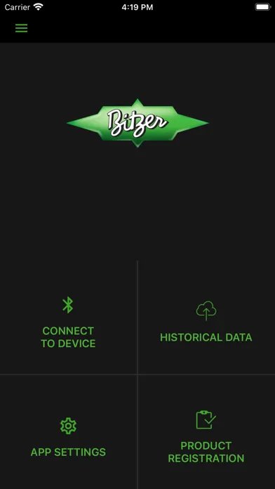 Capturas de pantalla de BITZER Electronics ServiceTool