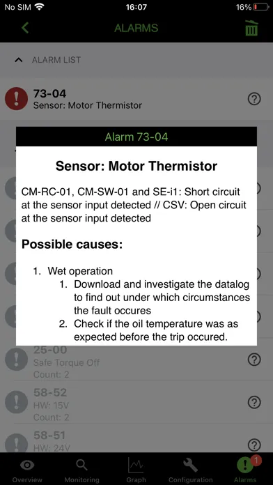 Capturas de pantalla de BITZER Electronics ServiceTool