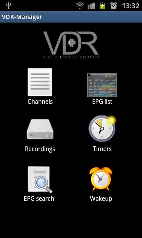 Скриншоты VDR-Manager