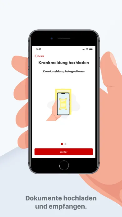 Zrzuty ekranu BKK Würth App