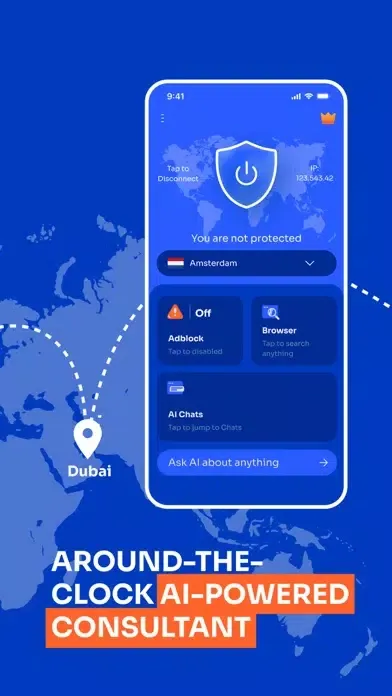 Ảnh chụp màn hình của VPN Guard&Adblock&AI