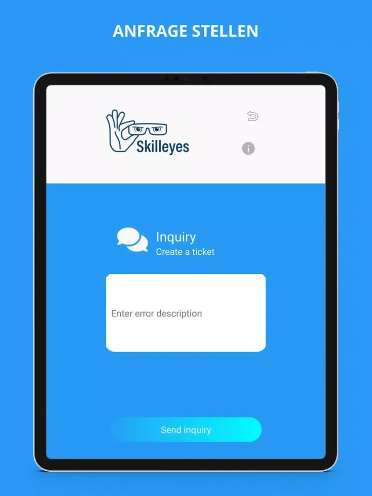 Skilleyes iPad  Screenshots