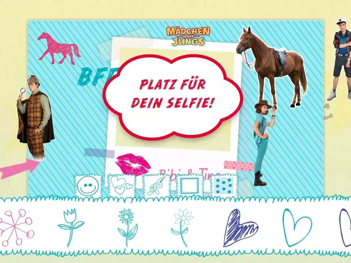 Bibi & Tina Puzzle-Spaß iPad  Screenshots