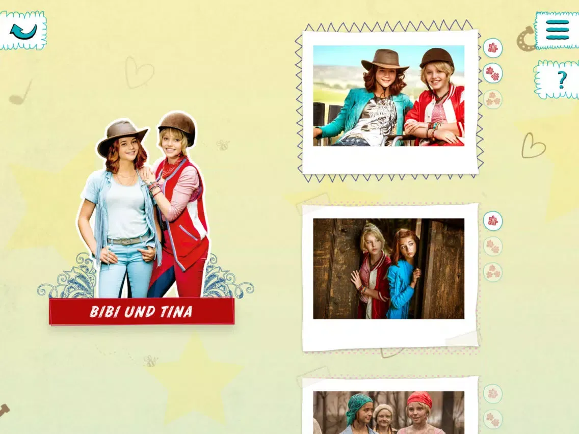Bibi & Tina Puzzle-Spaß iPad  Screenshots