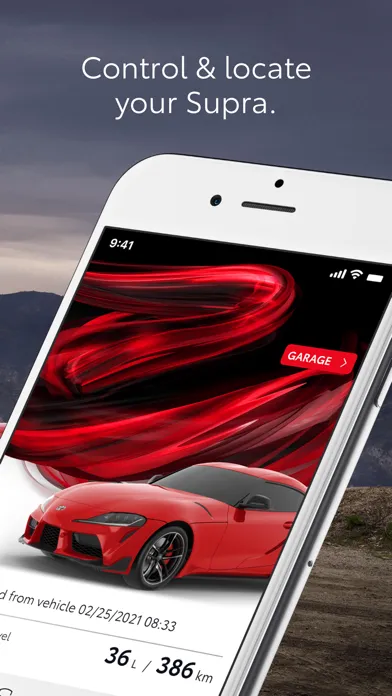 Toyota Supra Connect Ekran Görüntüleri