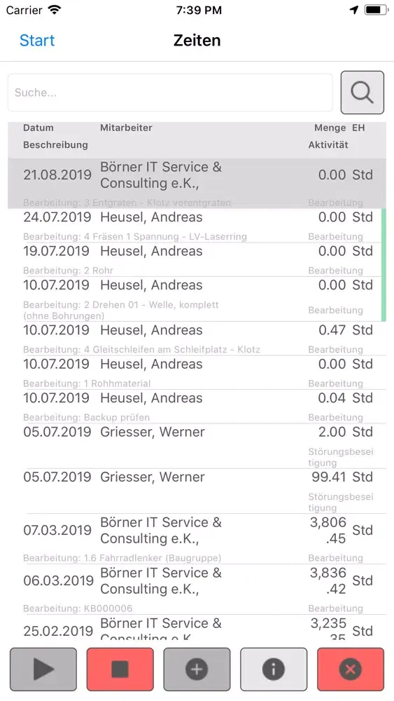 myfactory by börner IT Screenshots
