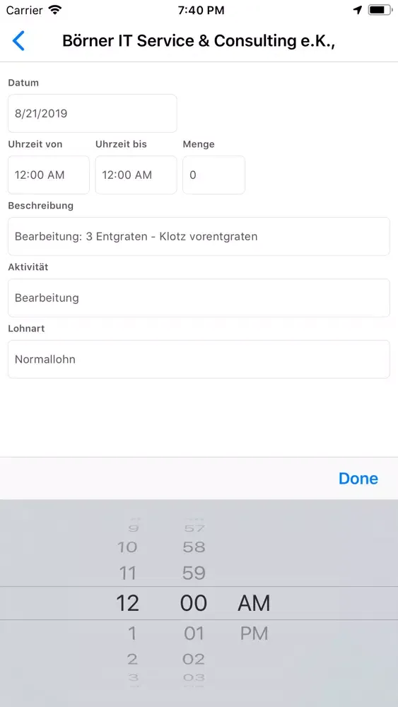 myfactory by börner IT Screenshots
