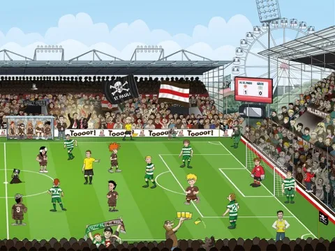 FC St. Pauli RABAUKEN Lite iPad 應用截圖