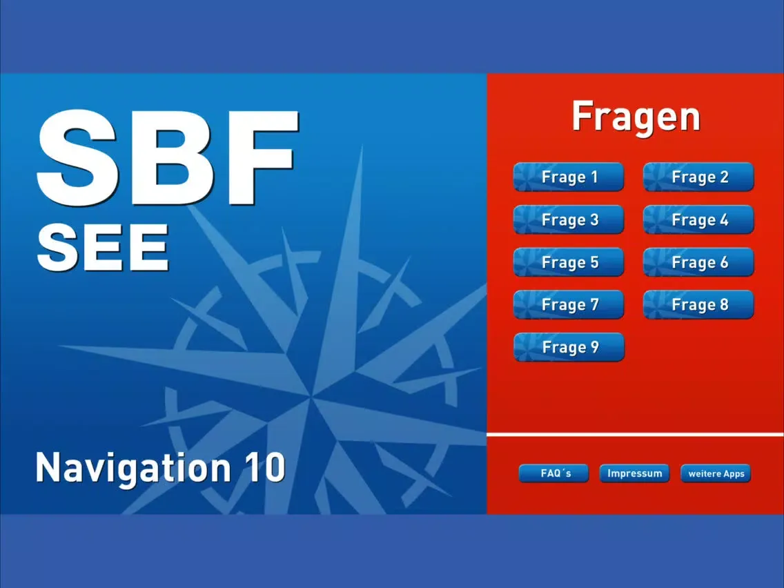 SBF SEE Navigation Aufgabe 10 iPad 應用截圖