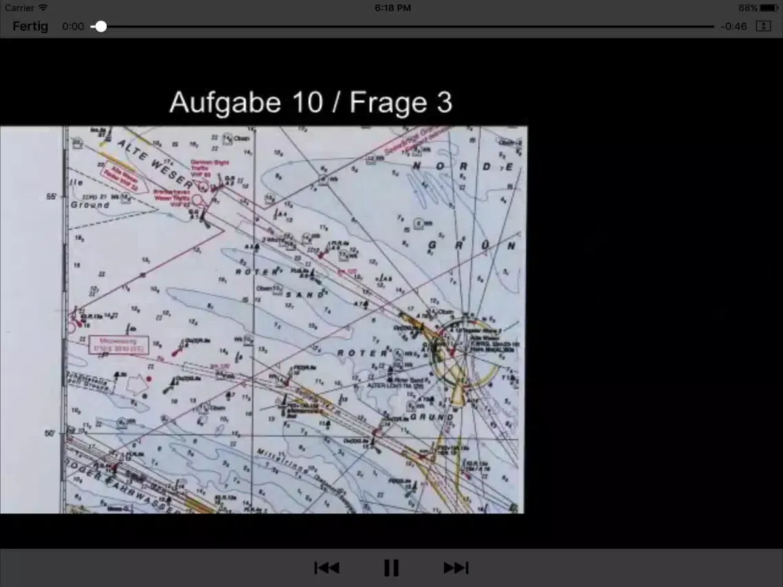 SBF SEE Navigation Aufgabe 10 iPad 應用截圖