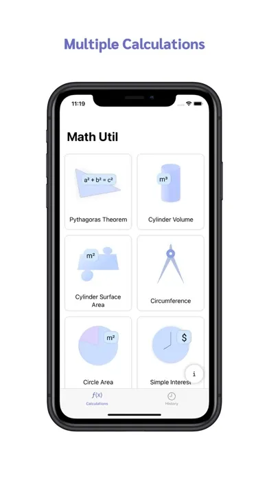 ภาพหน้าจอของ Math Util