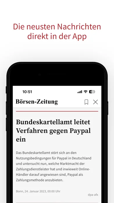 Börsen-Zeitung Screenshots