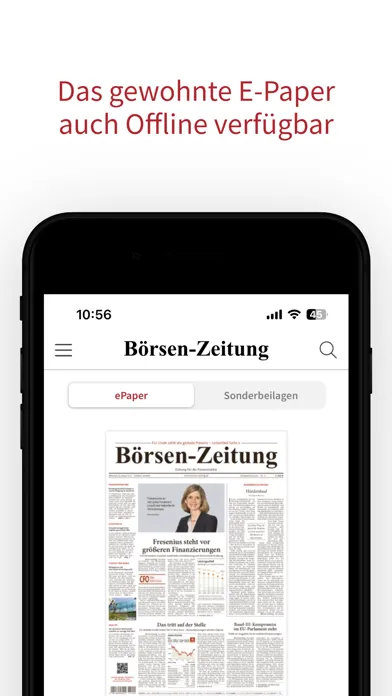 Börsen-Zeitung Screenshots