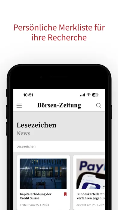 Börsen-Zeitung Screenshots