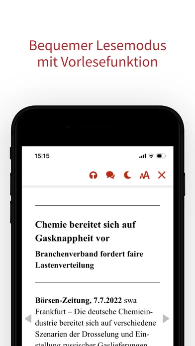 Börsen-Zeitung Screenshots