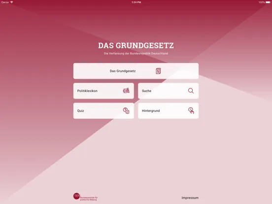 Скриншоты bpb: Das Grundgesetz iPad 