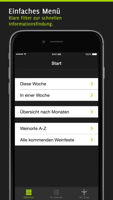 Weinfest+: Weinfestkalender für die Pfalz スクリーンショット