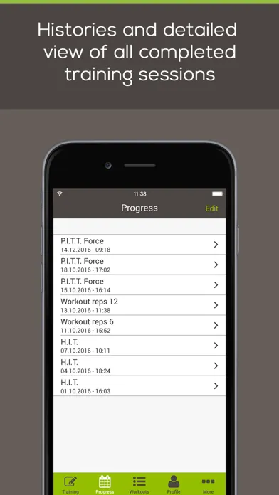 Zrzuty ekranu yourWorkout - your smart workout diary