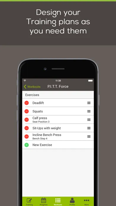Zrzuty ekranu yourWorkout - your smart workout diary