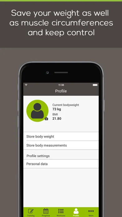 Zrzuty ekranu yourWorkout - your smart workout diary