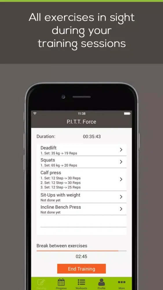 Capturas de pantalla de yourWorkout pro - your smart workout diary